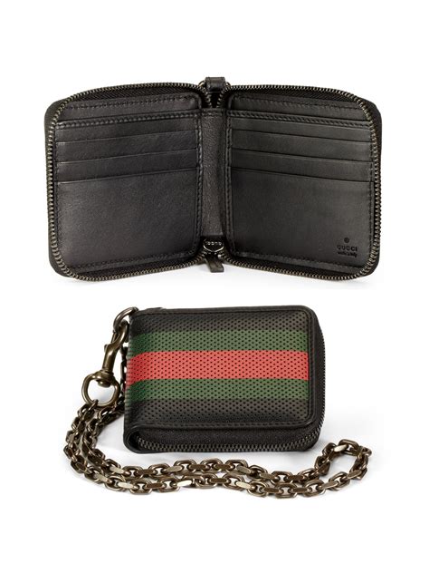 chain wallet mens designer|gucci interlocking wallet on chain.